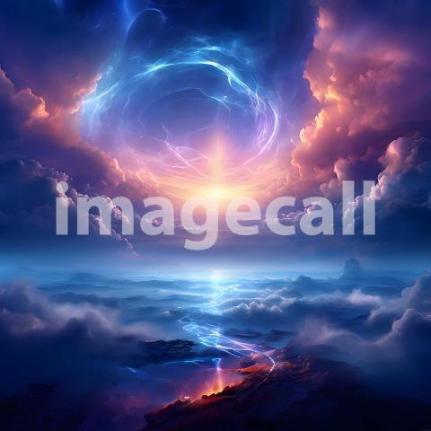 Abstract and surreal colorful and vivid (593)