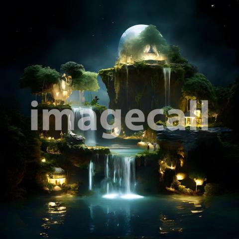 Abstract and surreal colorful and vivid (584)