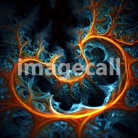 Abstract and surreal colorful and vivid (590)