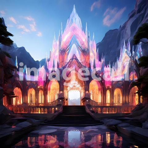 Abstract and surreal colorful and vivid (596)