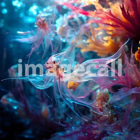 Abstract and surreal colorful and vivid (610)