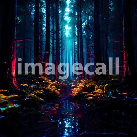 Abstract and surreal colorful and vivid (613)