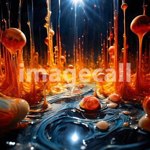 Abstract and surreal colorful and vivid (616)