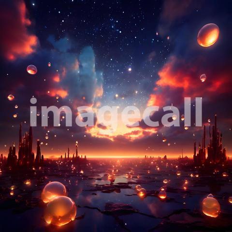 Abstract and surreal colorful and vivid (631)