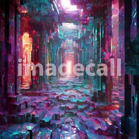 Abstract and surreal colorful and vivid (632)