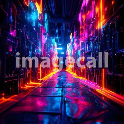 Abstract and surreal colorful and vivid (655)