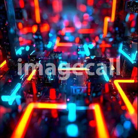 Abstract and surreal colorful and vivid (668)