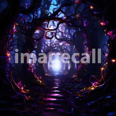 Abstract and surreal colorful and vivid (729)