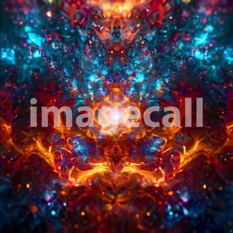 Abstract and surreal colorful and vivid (726)
