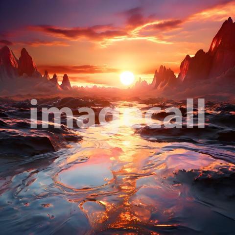 Abstract and surreal colorful and vivid (734)