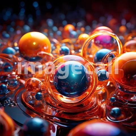 Abstract and surreal colorful and vivid (741)