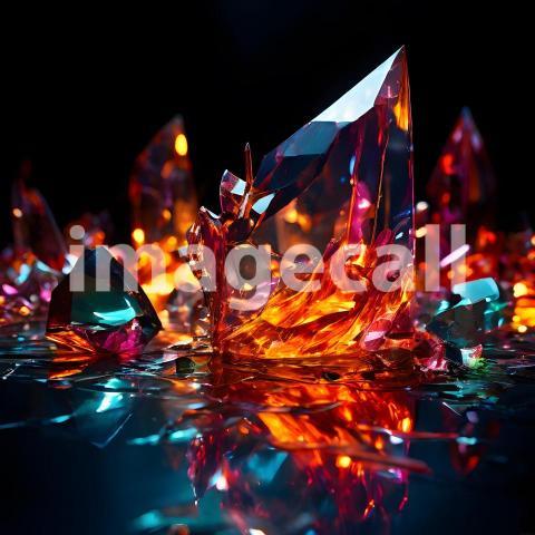 Abstract and surreal colorful and vivid (755)