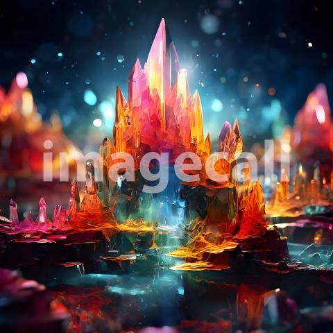 Abstract and surreal colorful and vivid (765)
