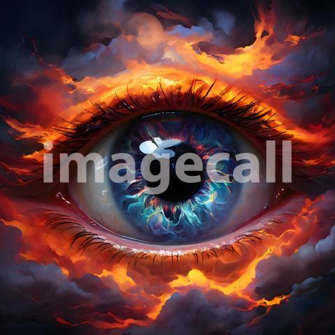 Abstract and surreal colorful and vivid (767)