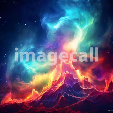 Abstract and surreal colorful and vivid (774)