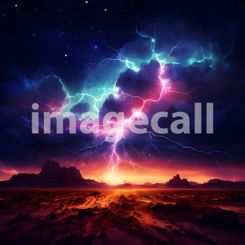 Abstract and surreal colorful and vivid (785)