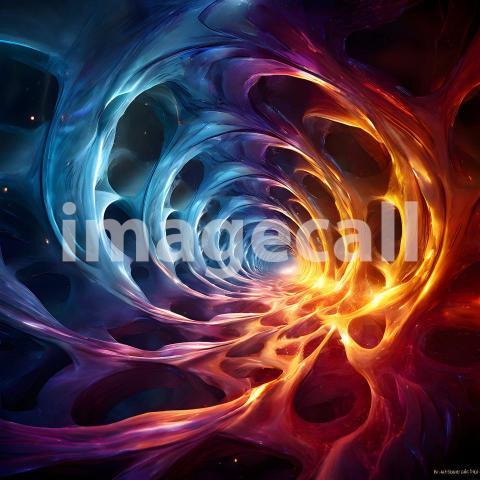 Abstract and surreal colorful and vivid (788)