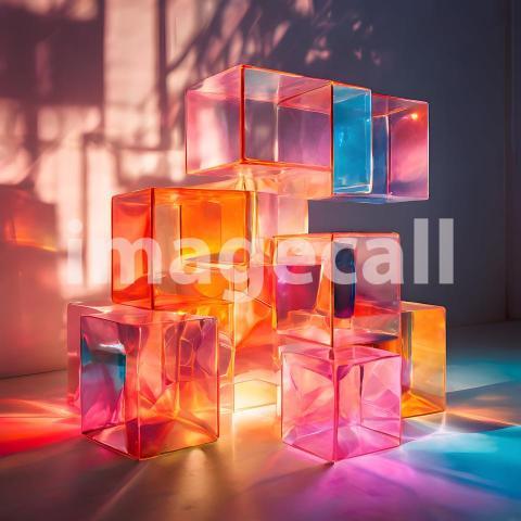 Abstract and surreal colorful and vivid (800)