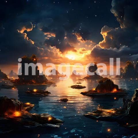 Abstract and surreal colorful and vivid (802)