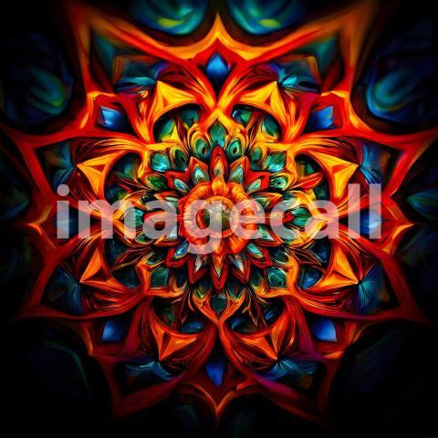 Abstract and surreal colorful and vivid (822)