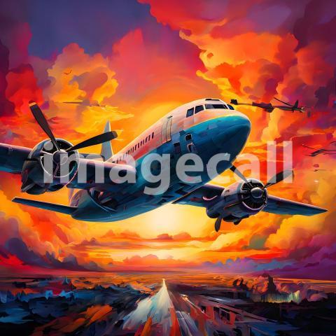 Abstract and surreal colorful and vivid (832)