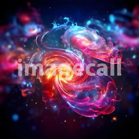 Abstract and surreal colorful and vivid (843)