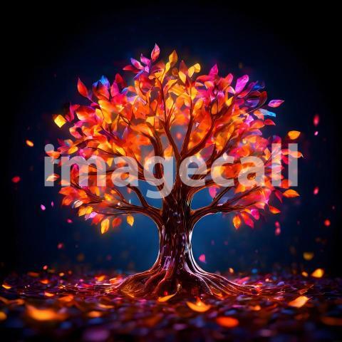 Abstract and surreal colorful and vivid (845)