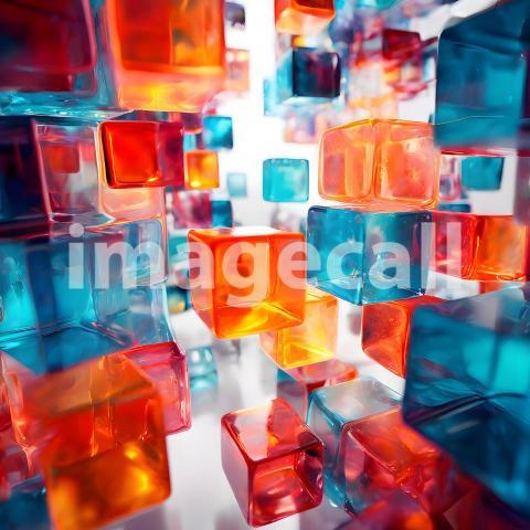 Abstract and surreal colorful and vivid (854)