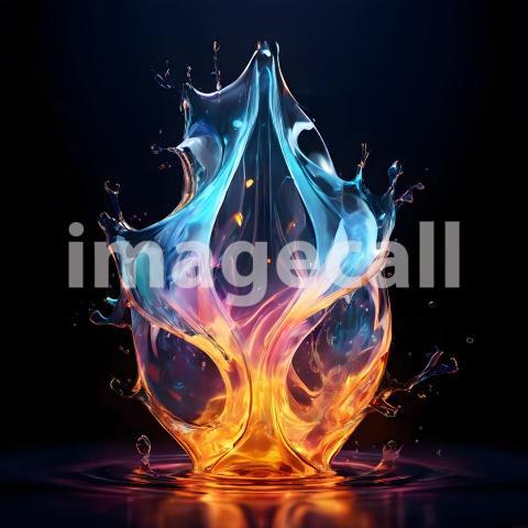 Abstract and surreal colorful and vivid (861)