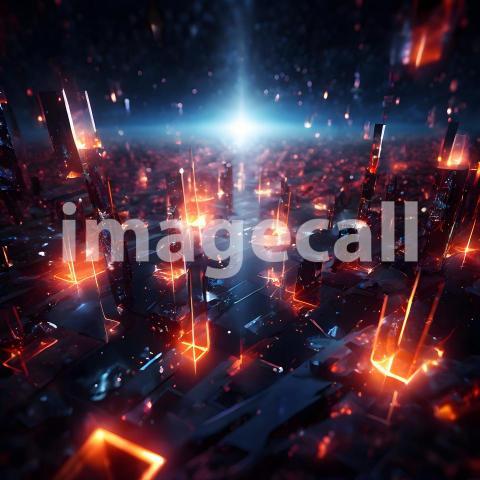 Abstract and surreal colorful and vivid (881)