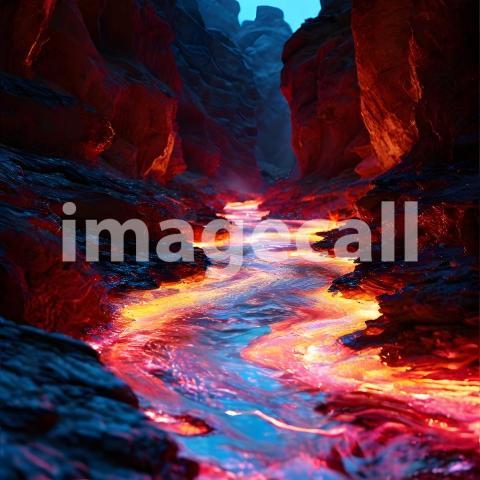 Abstract and surreal colorful and vivid (890)