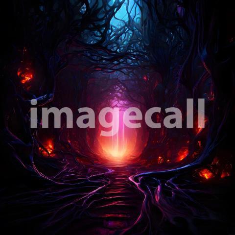 Abstract and surreal colorful and vivid (940)