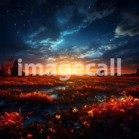 Abstract and surreal colorful and vivid (952)