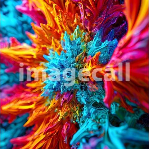 Abstract and surreal colorful and vivid (951)