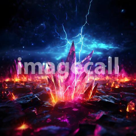 Abstract and surreal colorful and vivid (958)