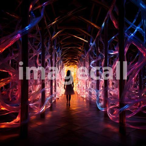 Abstract and surreal colorful and vivid (963)