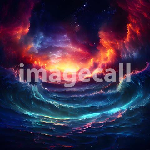 Abstract and surreal colorful and vivid (972)