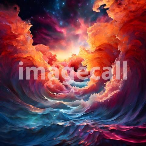 Abstract and surreal colorful and vivid (984)