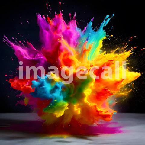 Abstract and surreal colorful and vivid (990)