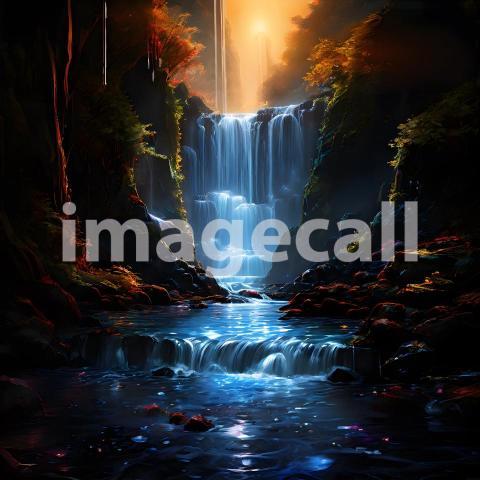 Abstract and surreal colorful and vivid (1001)