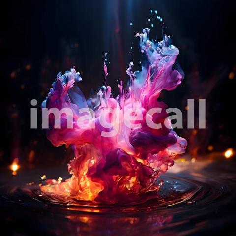 Abstract and surreal colorful and vivid (1025)