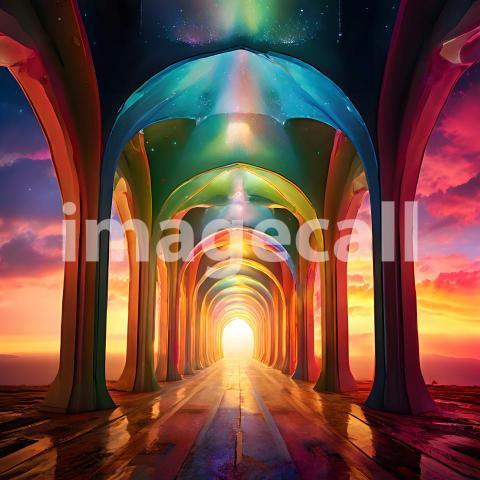 Abstract and surreal colorful and vivid (1021)