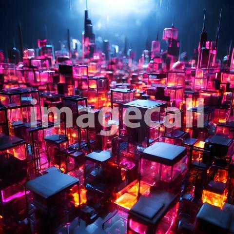 Abstract and surreal colorful and vivid (1020)