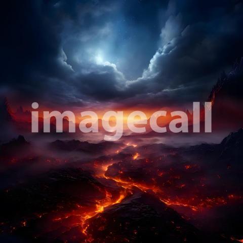 Abstract and surreal colorful and vivid (1029)