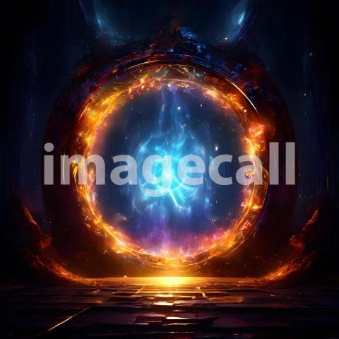 Abstract and surreal colorful and vivid (1035)