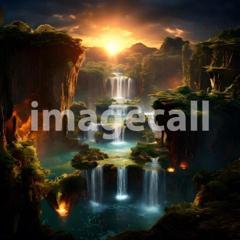 Abstract and surreal colorful and vivid (1040)