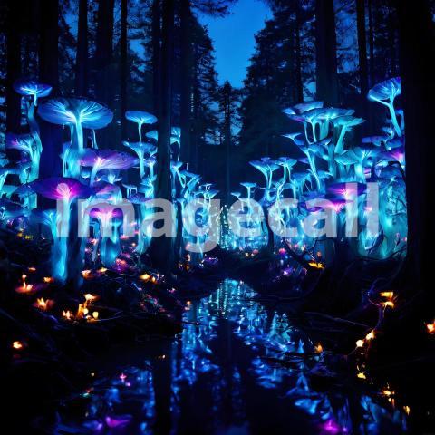 Abstract and surreal colorful and vivid (1043)