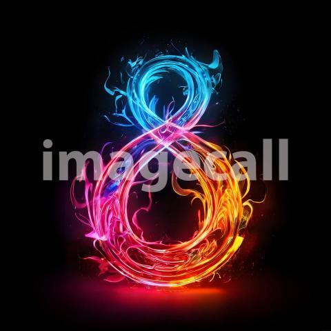 Abstract and surreal colorful and vivid (1045)