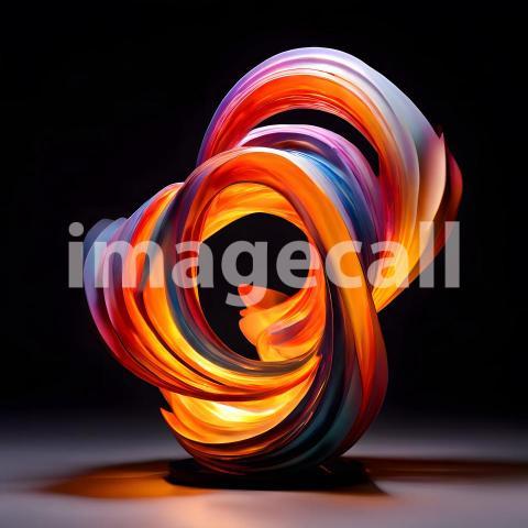 Abstract and surreal colorful and vivid (1055)