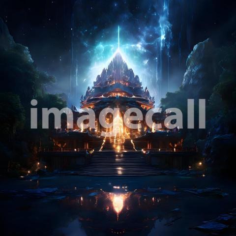 Abstract and surreal colorful and vivid (1048)